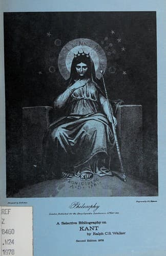 Tapa de A selective bibliography on Kant