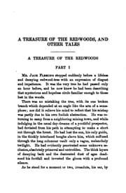 Tapa de A Treasure of the Redwoods: And Other Tales