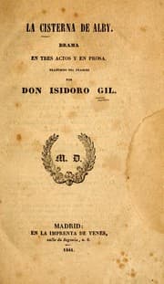 Tapa de La cisterna de Alby