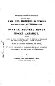 Tapa de Véritable histoire et description d'un pays habité par des hommes sauvages ..