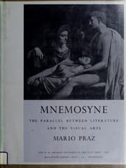 Tapa de Mnemosyne: the parallel between literature and the visual arts