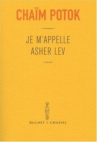 Tapa de Je m'appelle asher lev