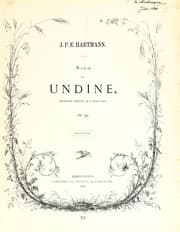 Tapa de Musik til Undine