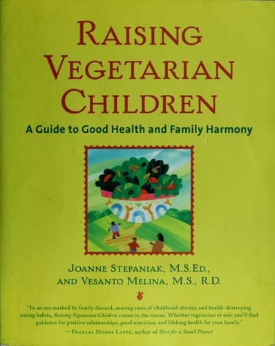 Tapa de Raising vegetarian children