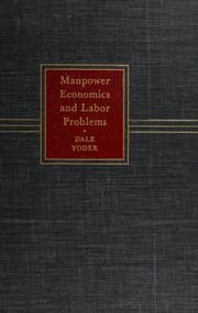Tapa de Manpower economics and labor problems