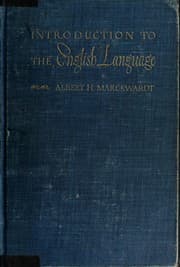 Tapa de Introduction to the English language