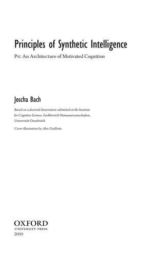 Tapa de Principles of synthetic intelligence