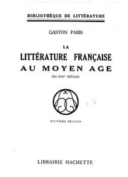 Tapa de La littérature française au moyen âge (XIe-XIVe siècle)