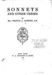 Tapa de Sonnets, and other verses