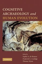 Tapa de Cognitive archaeology and human evolution