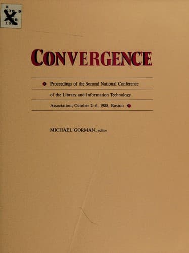 Tapa de Convergence