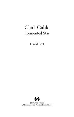 Tapa de Clark Gable