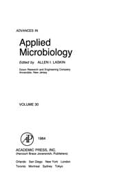 Tapa de Advances in Applied Microbiology, 30