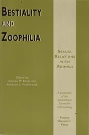 Tapa de Bestiality and zoophilia