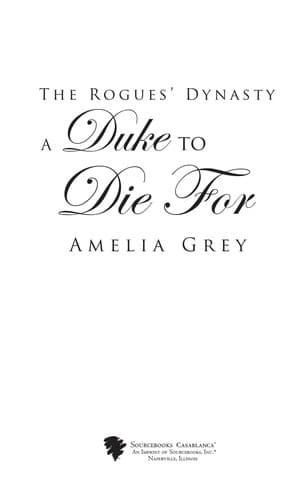 Tapa de A Duke to Die For