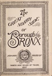 Tapa de The Great north side, or, Borough of the Bronx, New York