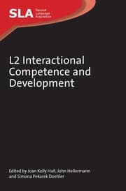 Tapa de L2 interactional competence and development