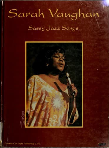 Tapa de Sarah Vaughan