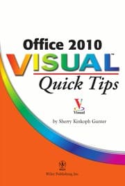 Tapa de Office 2010 visual quick tips