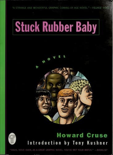 Tapa de Stuck rubber baby
