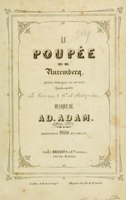 Tapa de La poupée de Nuremberg