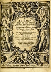 Tapa de Le imagini dei degli antichi