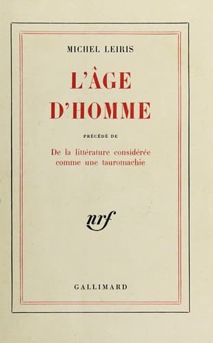 Tapa de L'Age d'homme