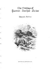 Tapa de The Writings of Harriet Beecher Stowe