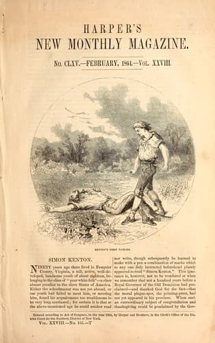 Tapa de Simon Kenton