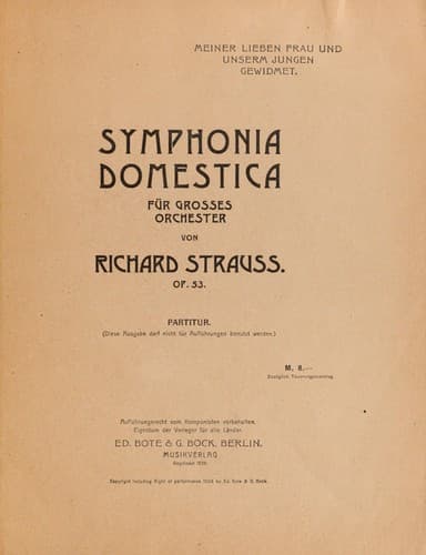 Tapa de Symphonia domestica