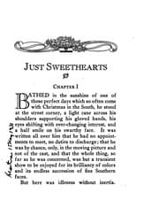 Tapa de Just Sweethearts: A Christmas Love Story