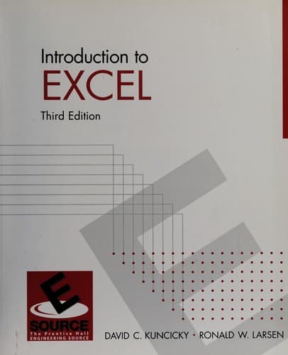 Tapa de Introduction to Excel