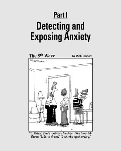 Tapa de Overcoming anxiety for dummies