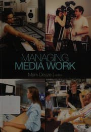 Tapa de Managing media work