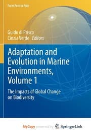 Tapa de Adaptation and Evolution in Marine Environments, Volume 1