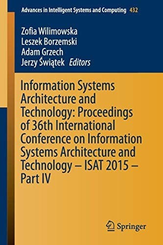 Tapa de Information systems architecture and technology