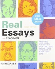Tapa de Real Essays with Readings with 2009 MLA Update & Make-a-Paragraph Kit
