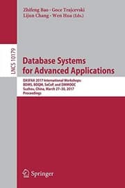 Tapa de Database Systems for Advanced Applications : DASFAA 2017 International Workshops