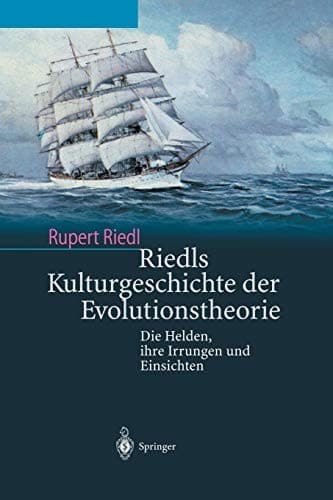 Tapa de Riedls Kulturgeschichte der Evolutionstheorie