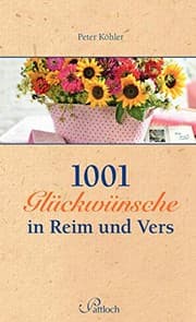 Tapa de 1001 Glückwünsche in Reim und Vers