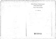 Tapa de Political thought and history