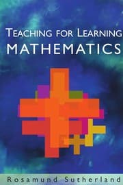 Tapa de Teaching for learning mathematics