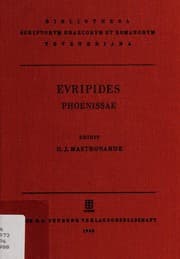 Tapa de Euripides Phoenissae