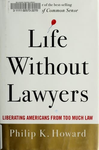 Tapa de Life without lawyers