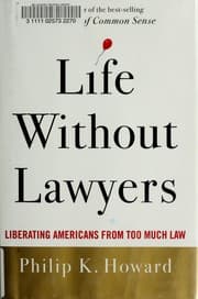 Tapa de Life without lawyers