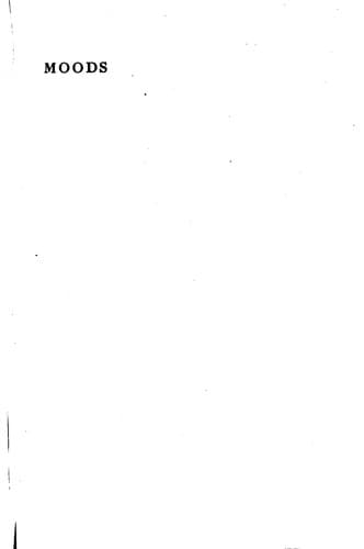 Tapa de Moods: Prose Poems