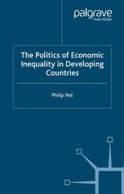 Tapa de The politics of economic inequality in developing countries