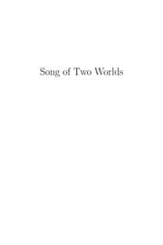 Tapa de Song of two worlds
