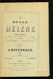 Tapa de La belle Hélène