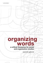 Tapa de Organizing words